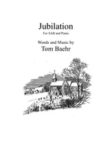 Jubilation SAB choral sheet music cover